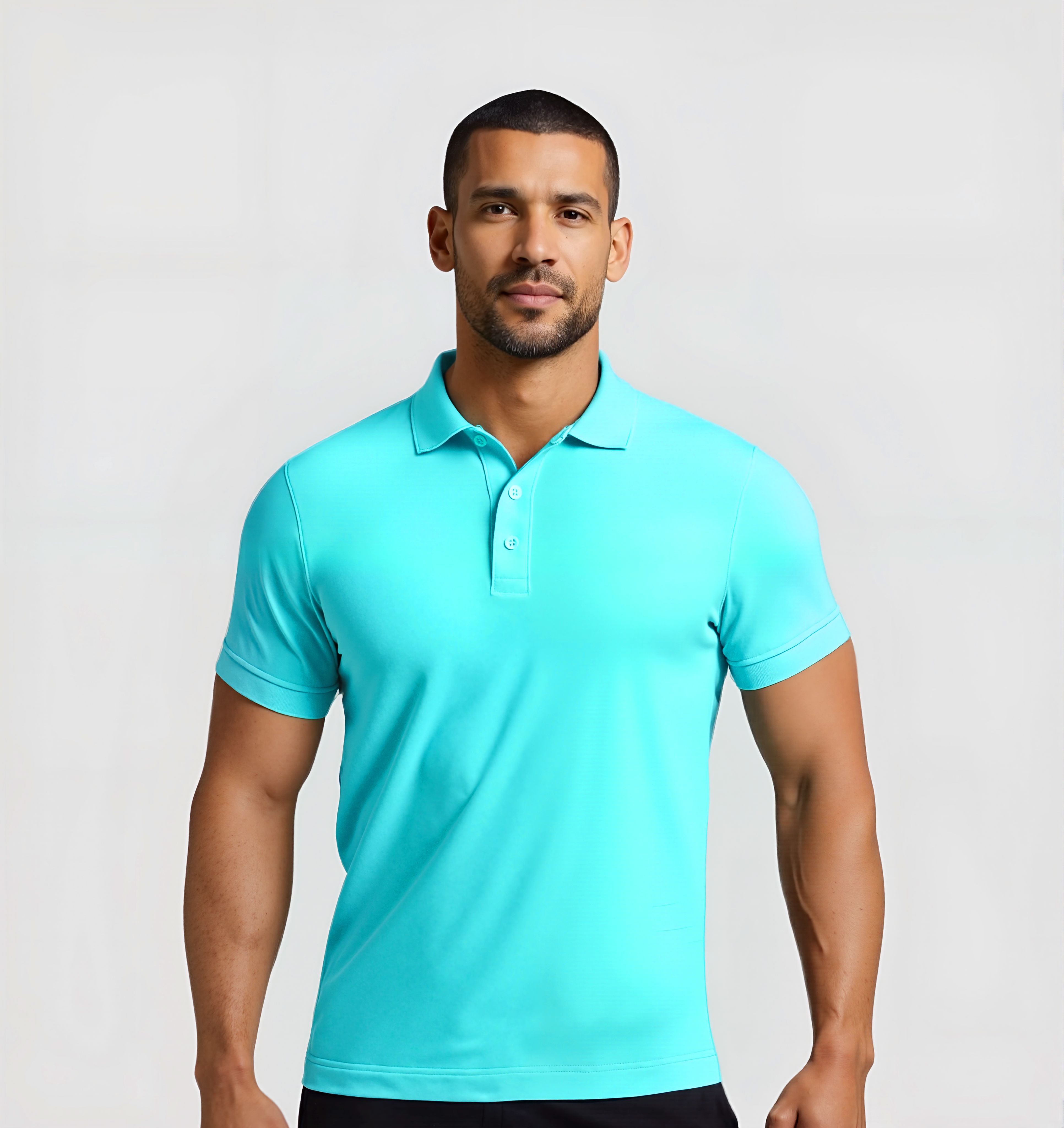 Pack de 9 Polos - Bleu turquoise